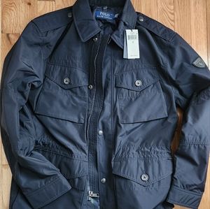 $398 Retail NWT POLO RALPH LAUREN Men Water-Repellent Utility Field Jacket  (S)